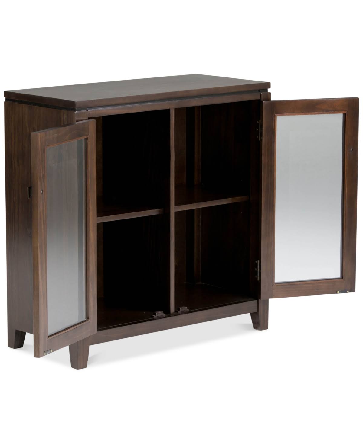 Coffee Brown Low Storage Cabinet T65524
