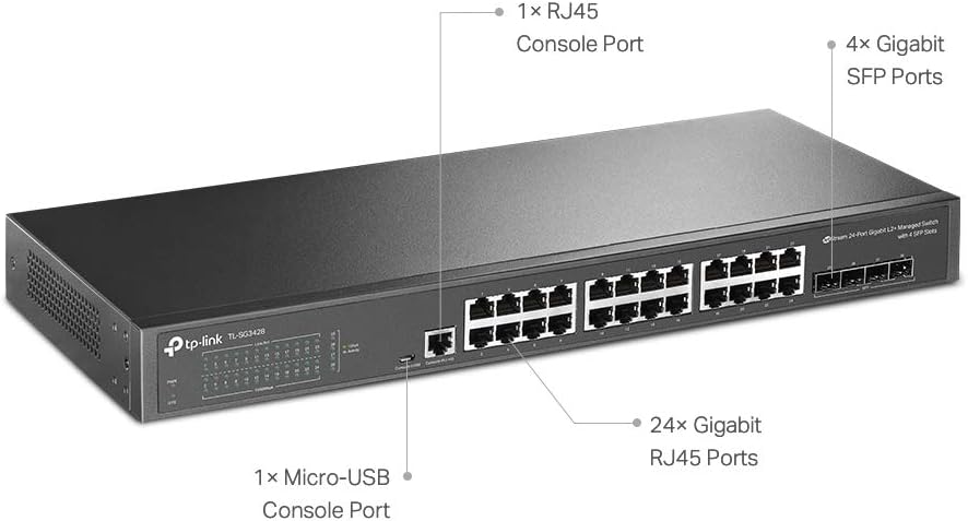 48 Port Gigabit Switch with 4 SFP Slots E43092