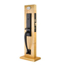Bright Chrome Modern Square Mortise Dummy Handleset A884