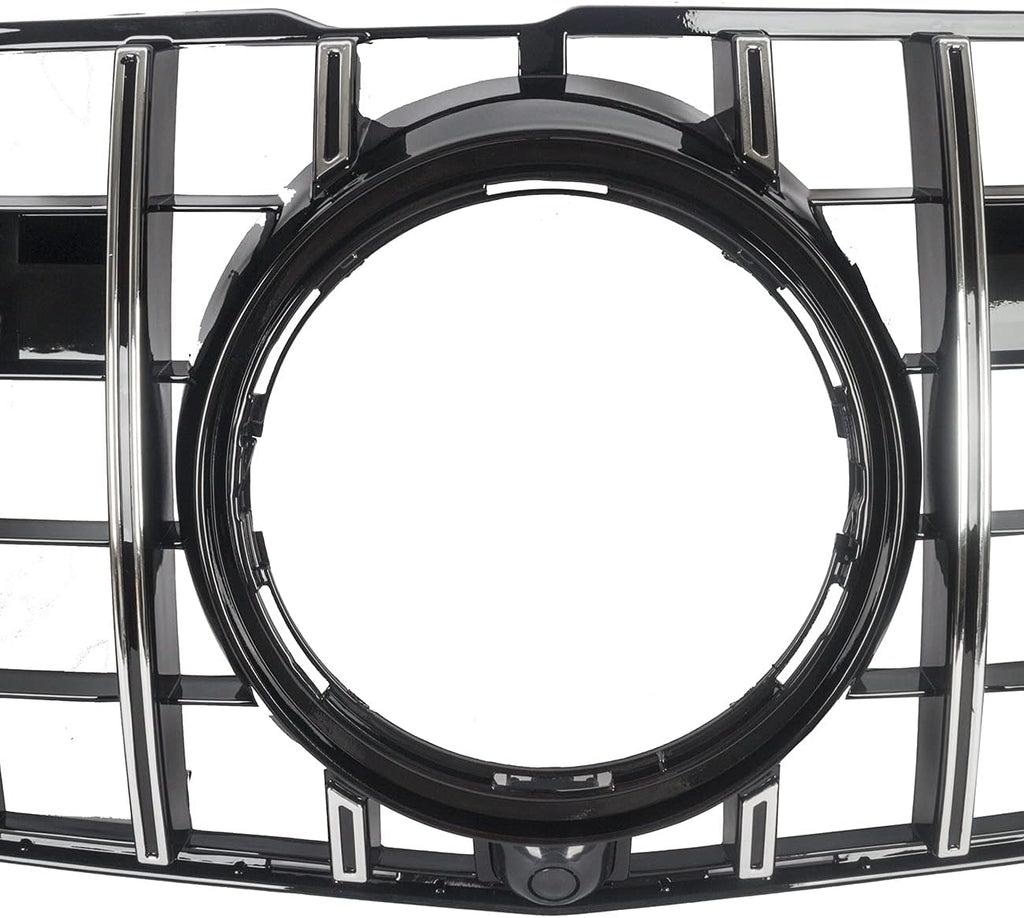 Chrome Black Front Grille Grill D952574