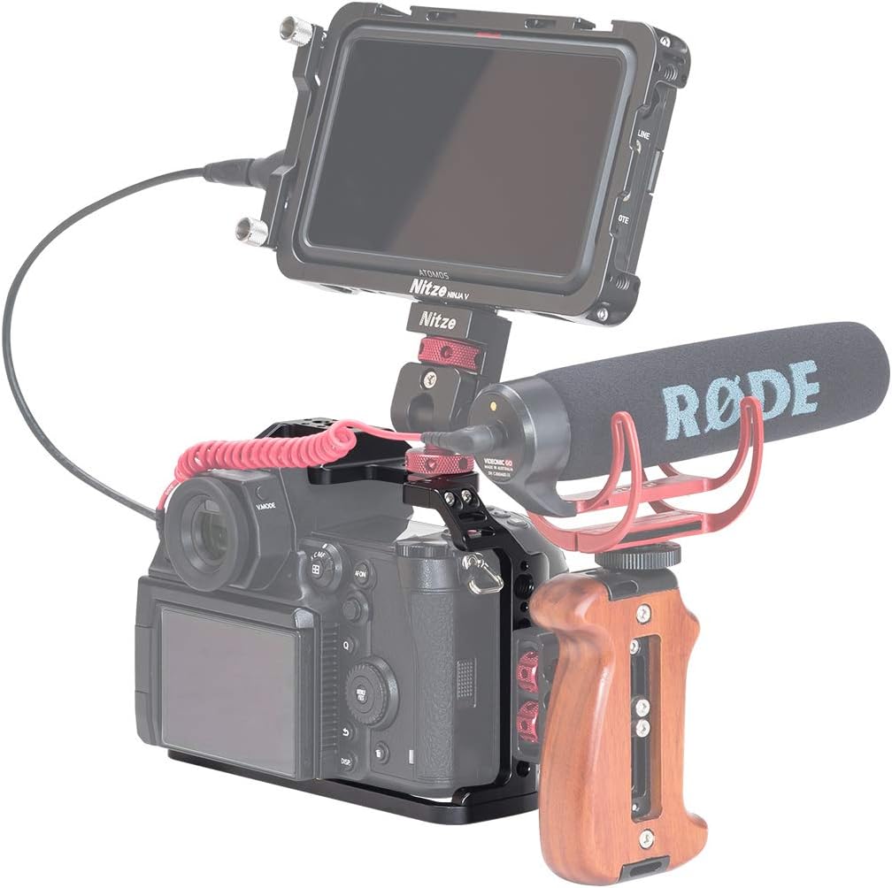 Cage for Panasonic Lumix S1H Camera with HDMI Cable Clamp K7329