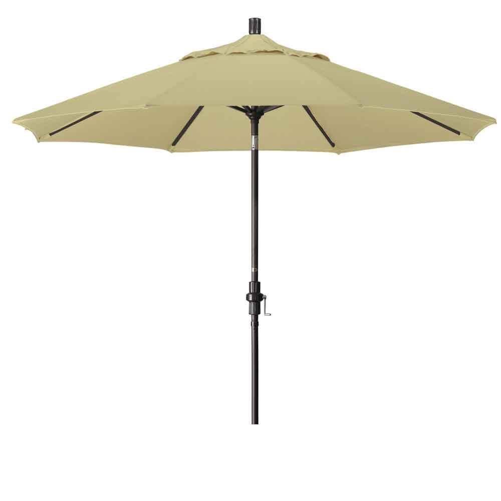 Bronze Aluminum Market Umbrella with Collar Tilt X768040