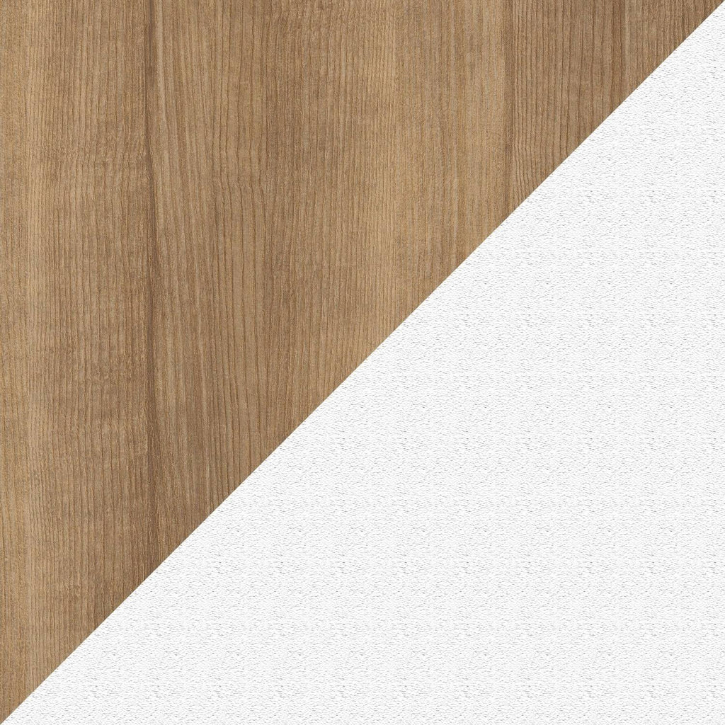White Modern Bookcase A67042