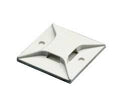 Cable Tie Mount 4Way ABS Wht PK100 I109497