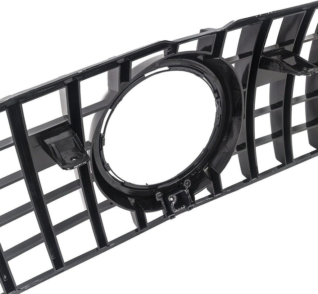 Chrome Black Front Grille Grill D952574