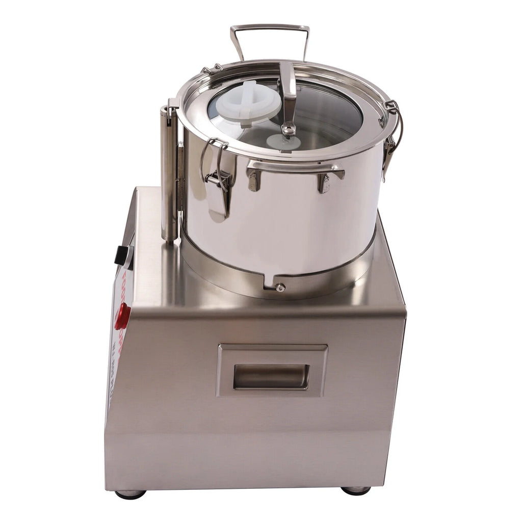 5.3Qt Electric Food Chopper Stainless Steel with Transparent Lid 550W R798457