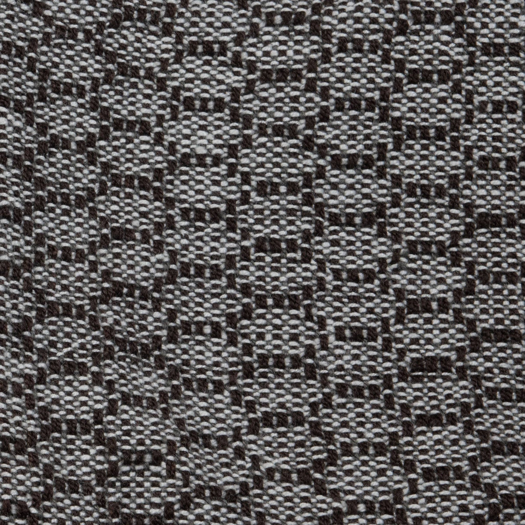 Honeycomb Pattern Hand Woven 50 x 60 inch Throw Blanket with Hand Tied Tassels E720257