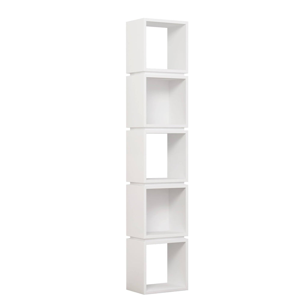 White Modern Bookcase A67042