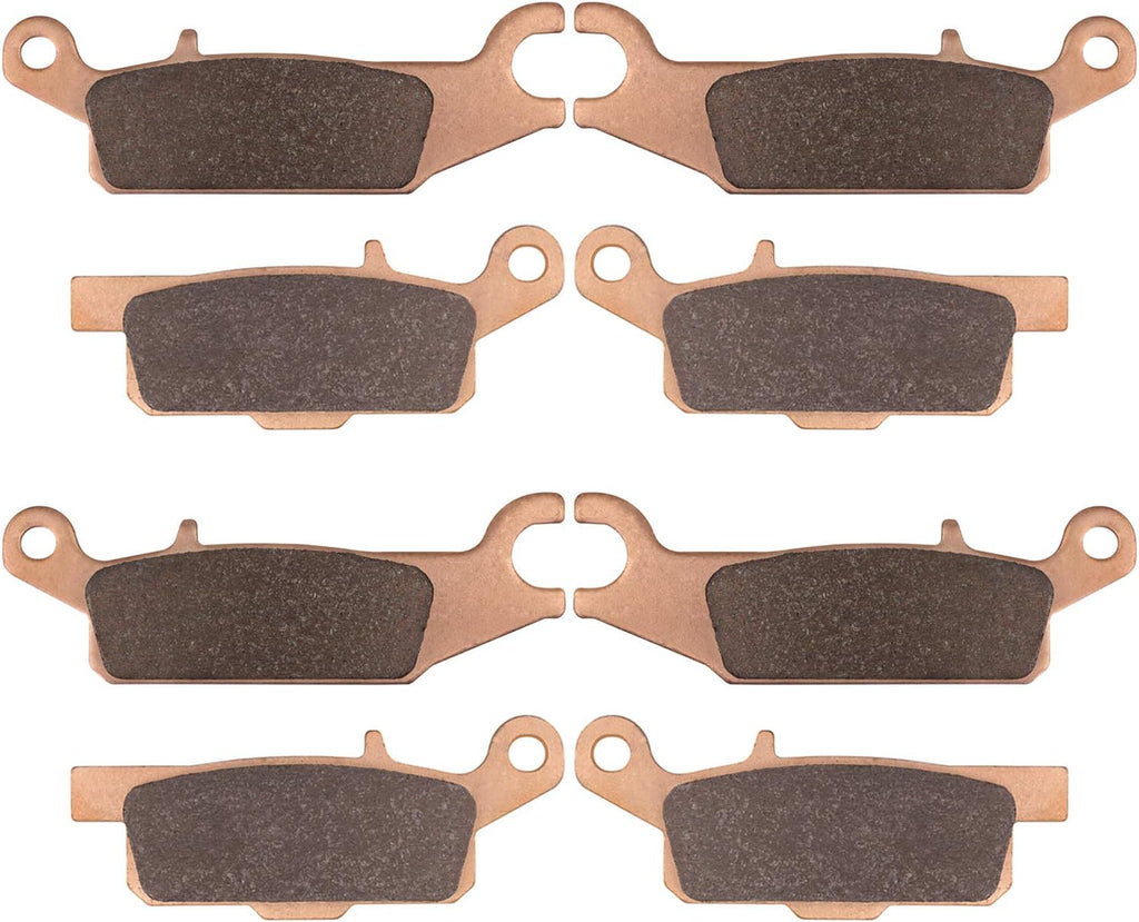 Brake Pads for Yamaha Grizzly YFM550 550 2009-2014 YFM700 700 2008-2016 700 Grizzly YFM700 LTD 2016-2019 4 set Front Rear Severe Duty Replacement Brake Pads Pack of 2 D567