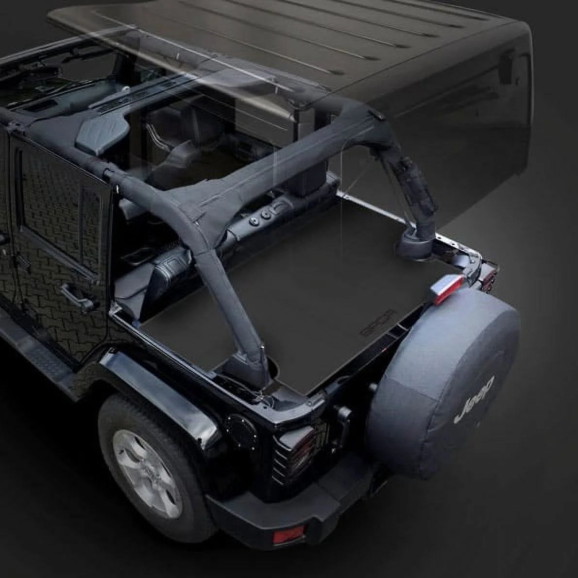 Jeep Wrangler JK 4DR Cargo Cover X370517