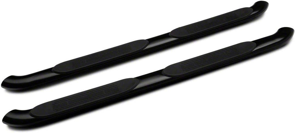 Black Oval Bent End Side Step Bars S9959