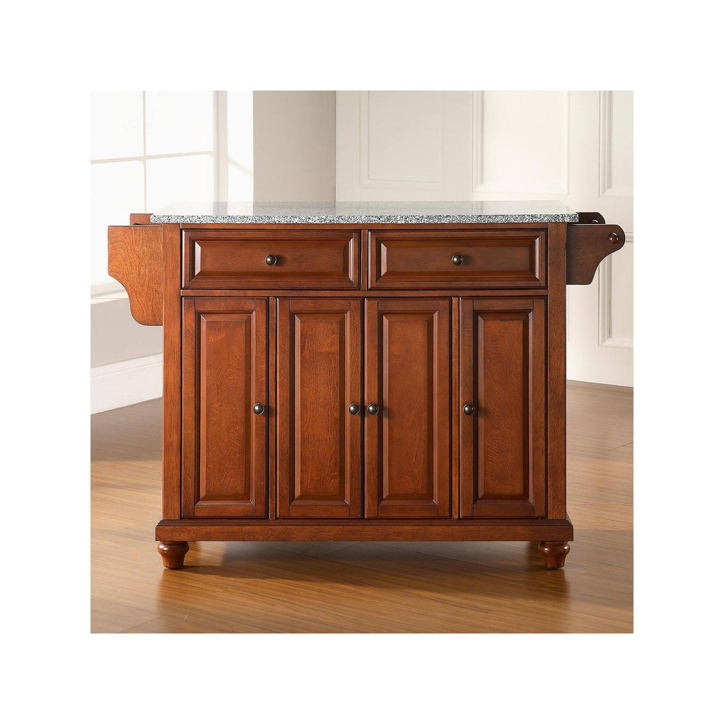 Solid Granite Top Kitchen Island Q14064