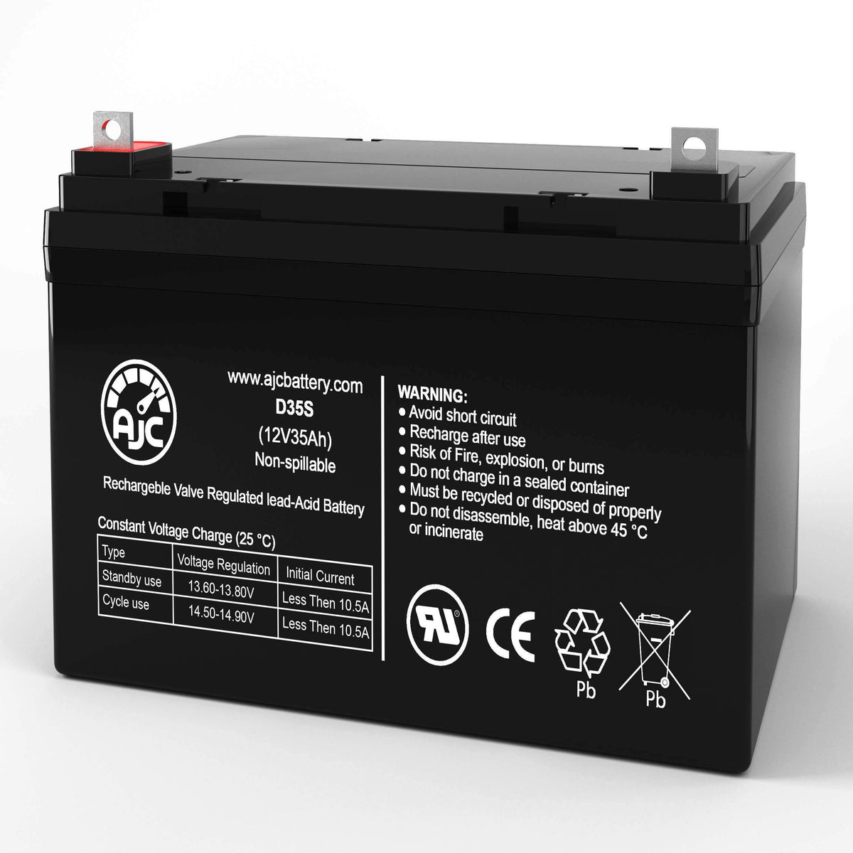 12V 35Ah Industrial Replacement Battery L846546