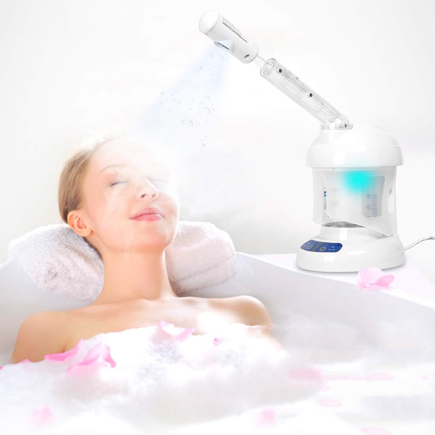 Facial Steamer with Extendable Arm, White, Pack of 2 N483169