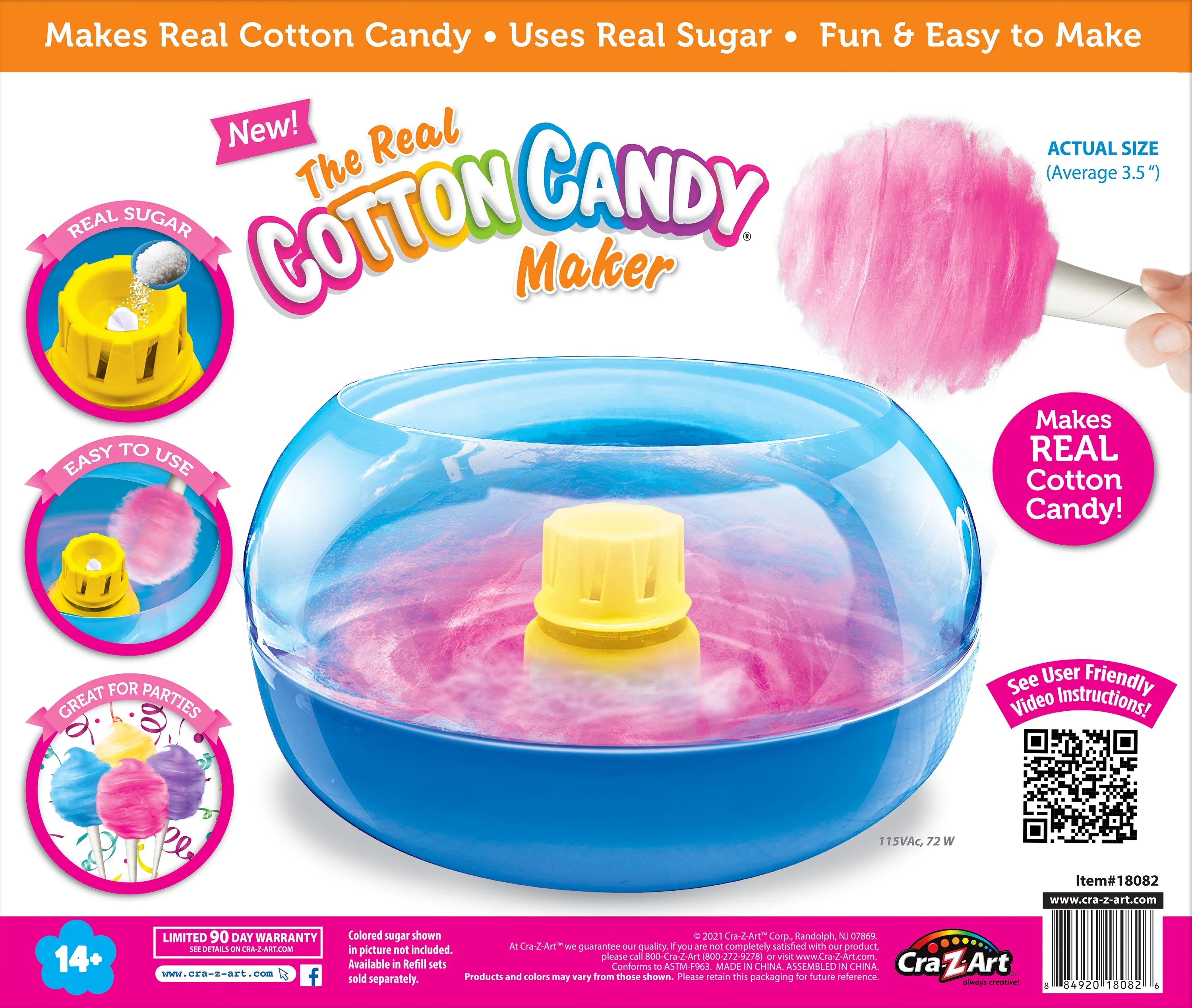 Cotton Candy Maker Activity Set E436910