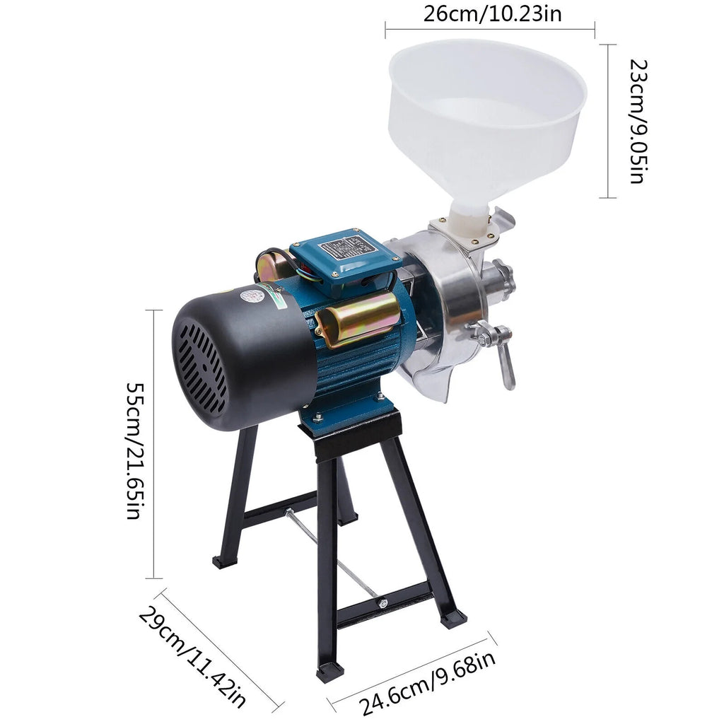 2200W Electric Grain Corn Wheat Grinder Mill E8018