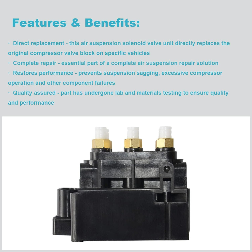 Air Suspension Control Valve Block Air Supply P195