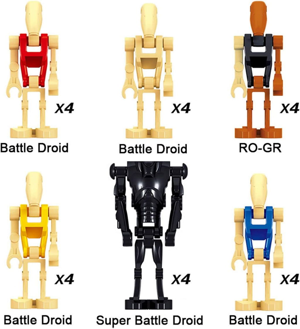 24PCS Stitching Mini Action Figures E44433