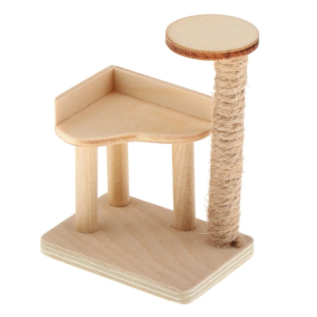 Miniature Cat Climbing Dollhouse Furniture S487