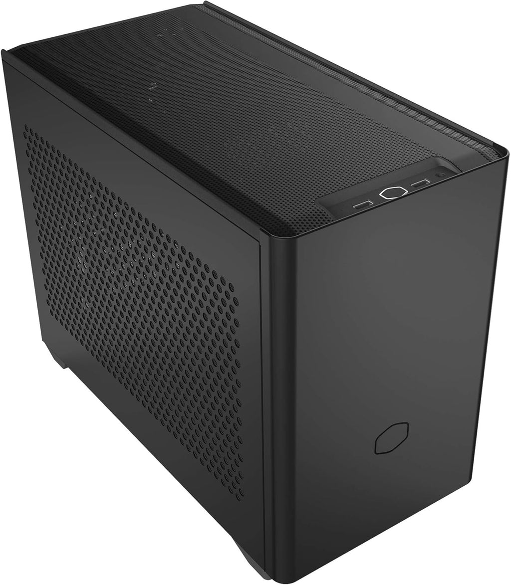 White SFF Mini-ITX Case with Tempered Glass Panel W7227