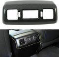 Carbon Fiber Inner Armrest Rear Air Vent Cover Trim Pack of 2 U213221