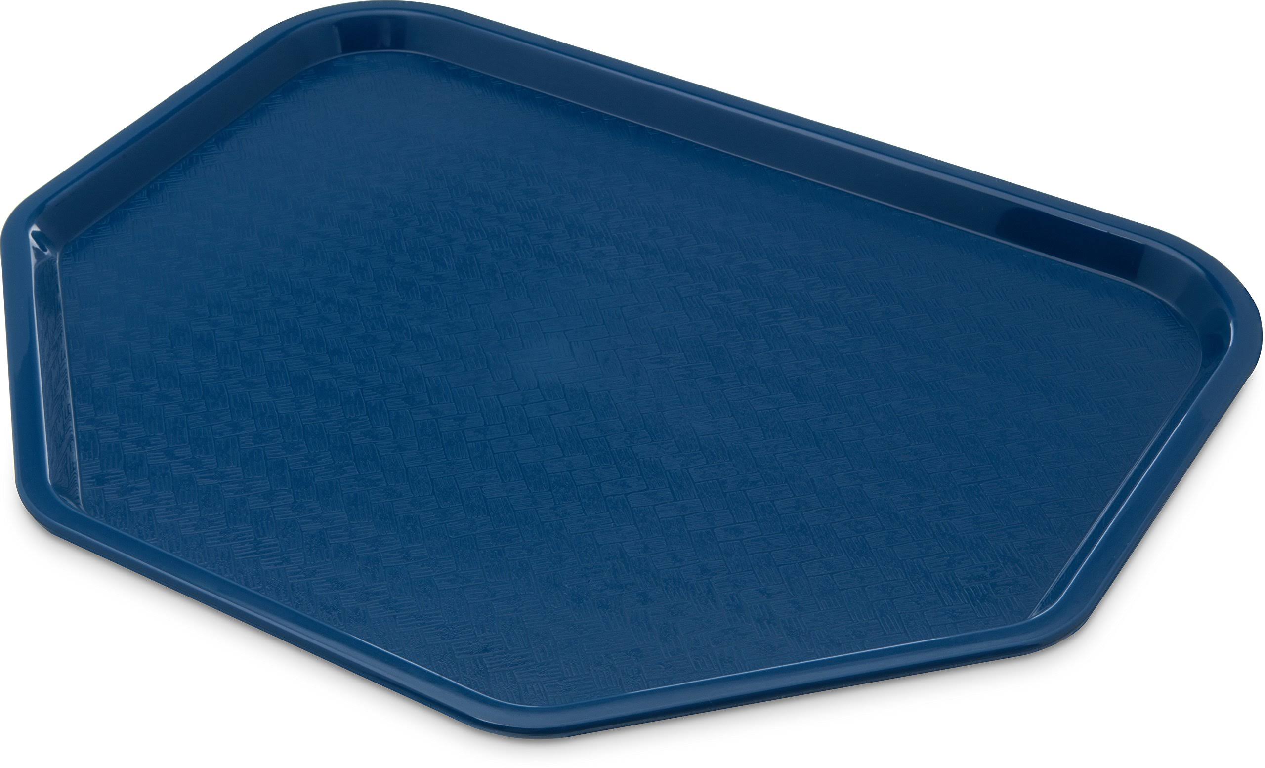Blue Cafe Polypropylene Trapezoid Tray E85813