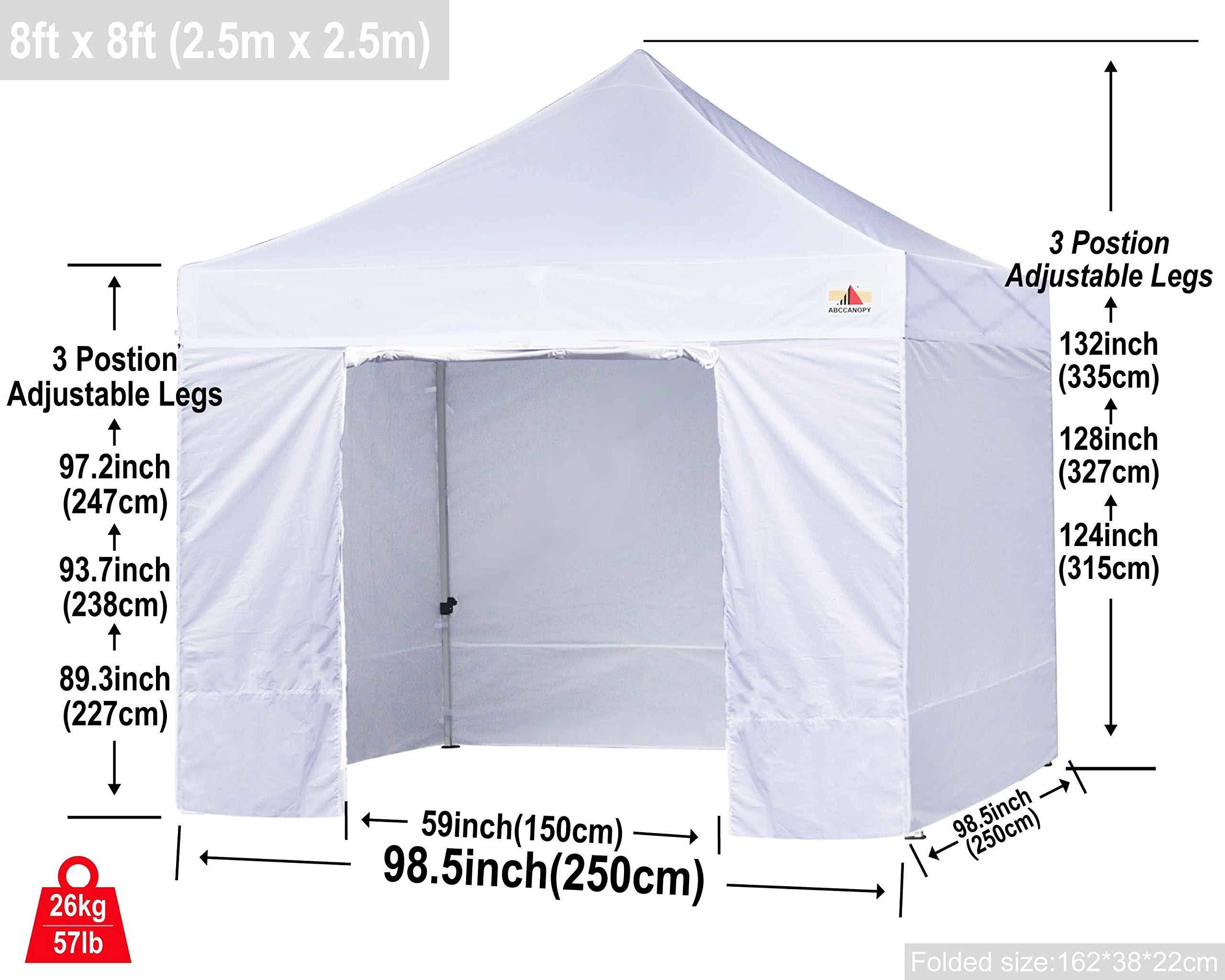 8ft by 8ft Pop Up Canopy Tent I403