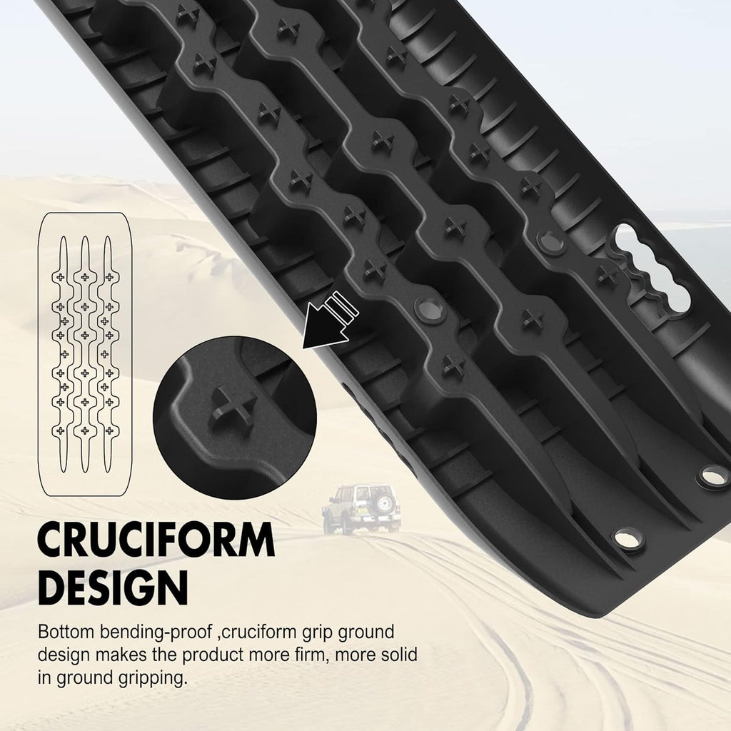 4 Pcs Off-Road Traction Mats O4009
