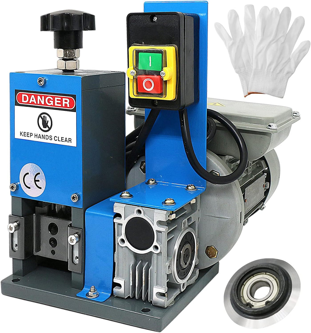 180W Automatic Electric Wire Stripper Machine 0.06-1inch 60FT/MIN T244