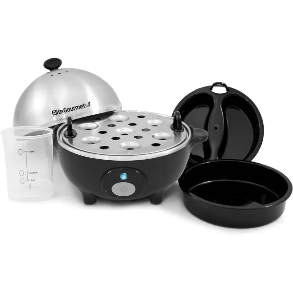 7 Egg Capacity Electric Egg Cooker with Auto Shut-Off Y547338