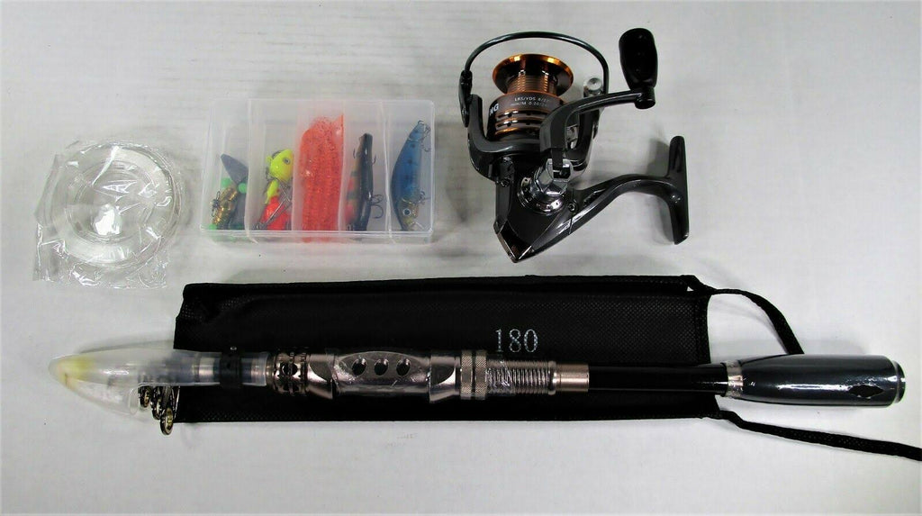 Carbon Fiber Telescopic Fishing Rod with Reel Combo W202908