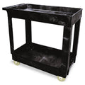 Black 2 Shelf Utility Cart K27858