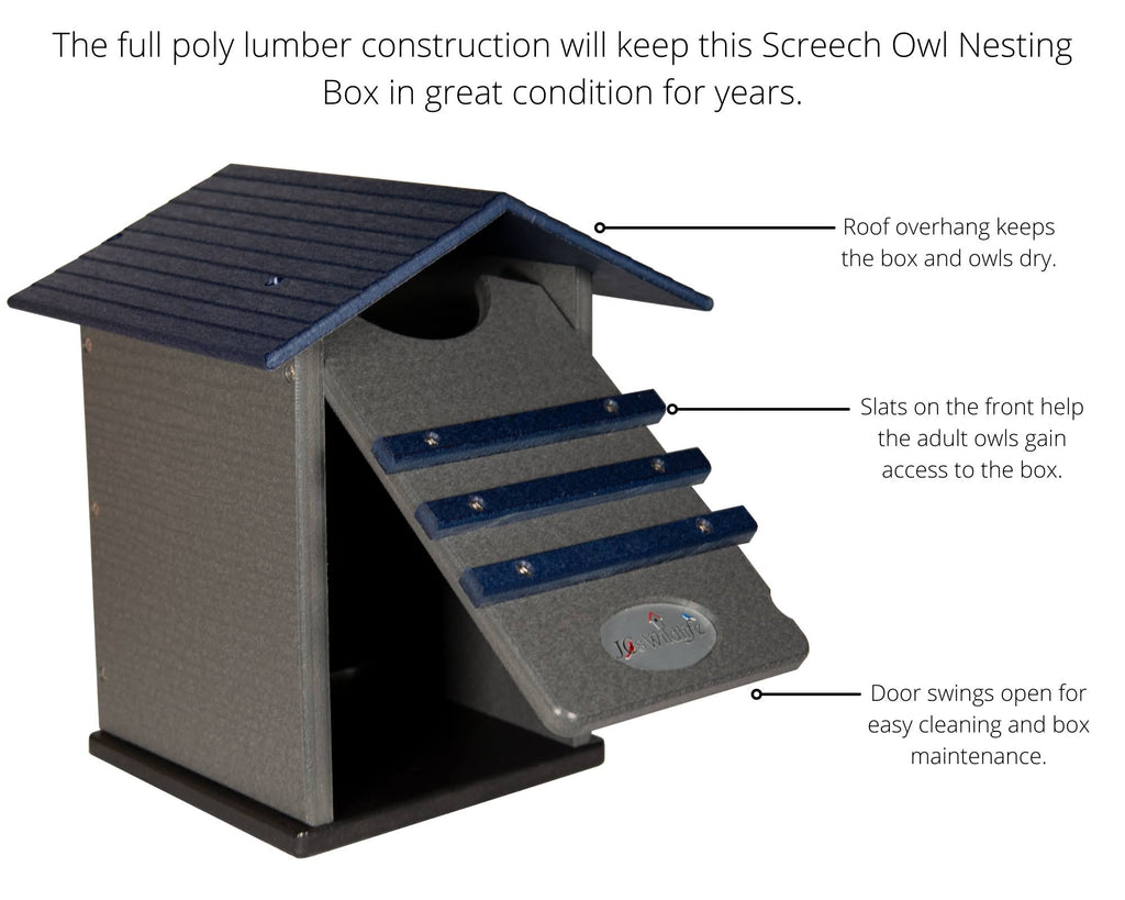 Poly Screech Owl House T4568