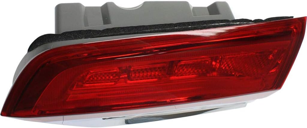 Inner Tail Light Assembly Passenger Side with Chrome Trim B400904