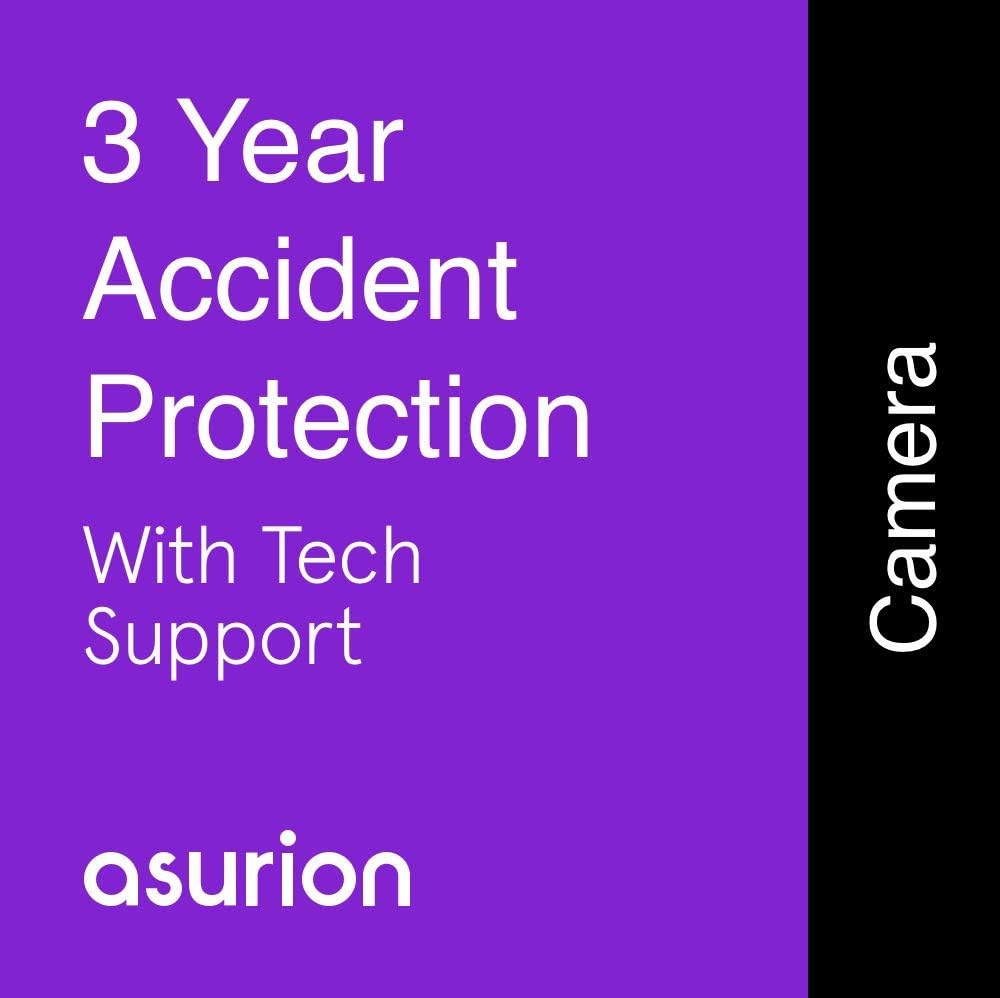 3 Year Camera Accident Protection Plan with Tech Support O9084