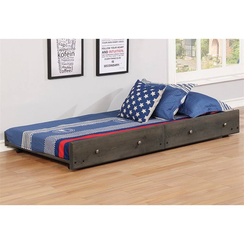 Gray Trundle Bed I6558