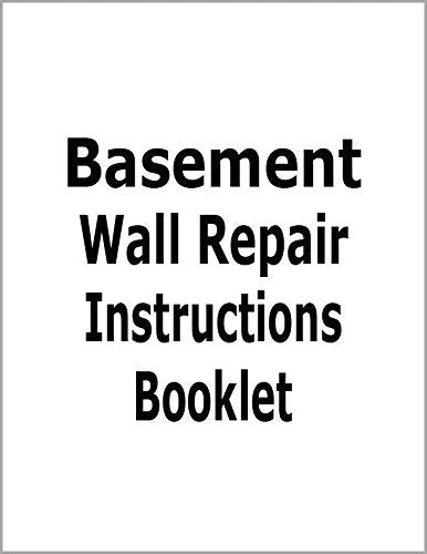 Carbon Fiber Basement Wall Crack Repair Kit D296861