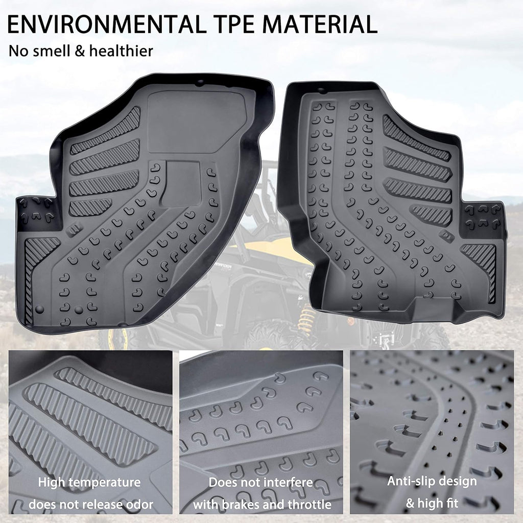 TPE Floor Liners for Can Am Commander/Maverick 2012-2020 Q35223