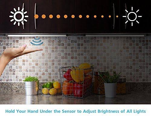 6 Panels 7 inch LED Dimmable Under Cabinet Lighting Kit C271