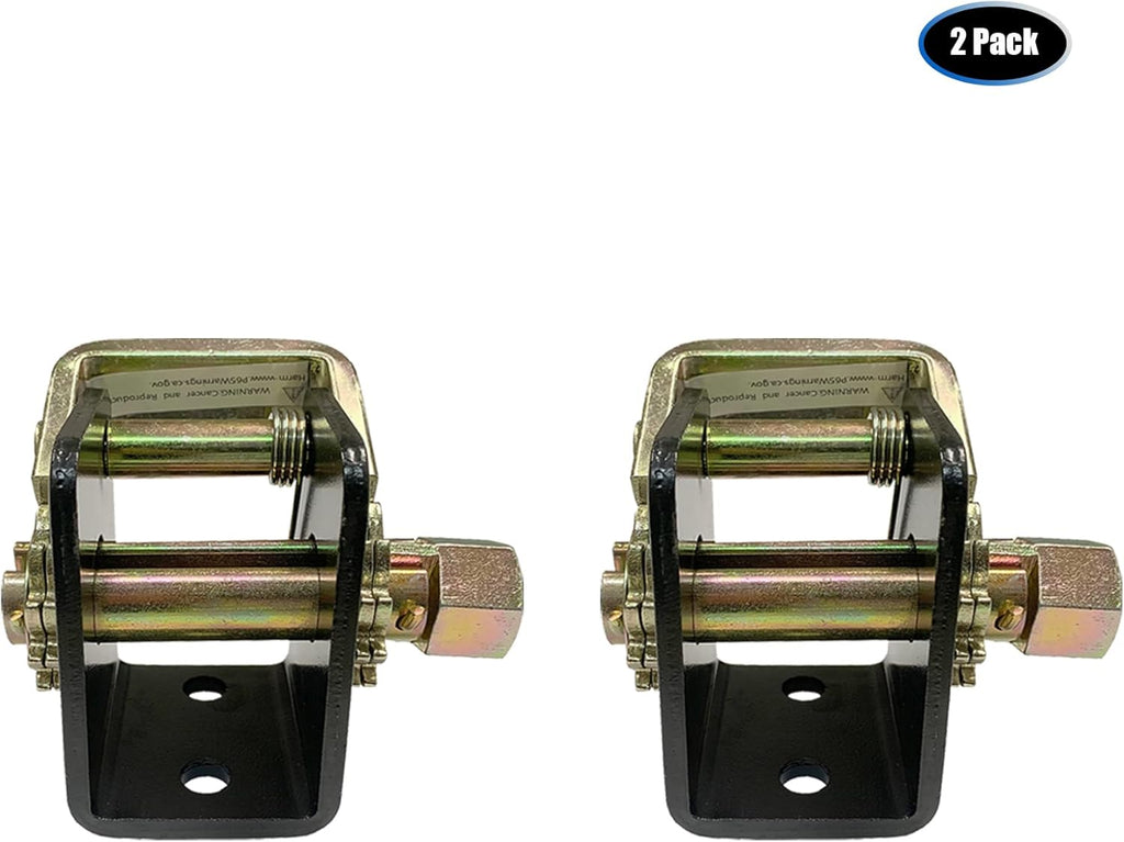 4-Pack Heavy Duty Truck Lashing Winch for 2” Webbing, Bolt-On Style T97611