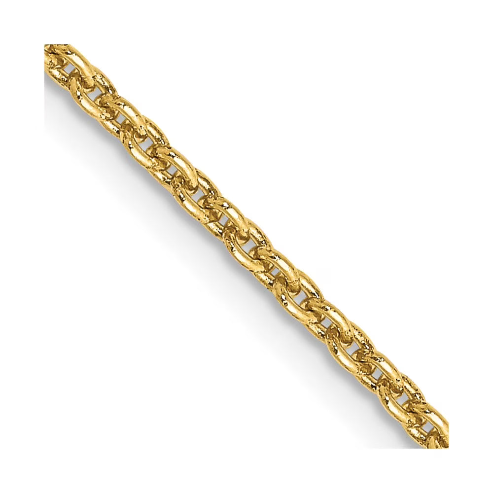 14K Yellow Gold 2mm Cable Chain X99605