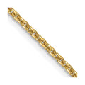 14K Yellow Gold 2mm Cable Chain X99605