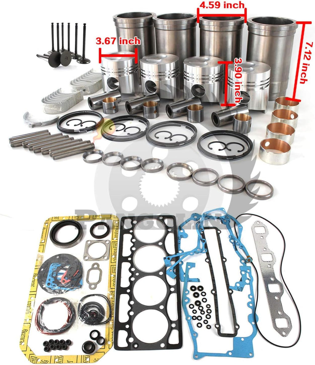 Engine Overhaul Rebuild Kit for Komatsu Excavator W89456