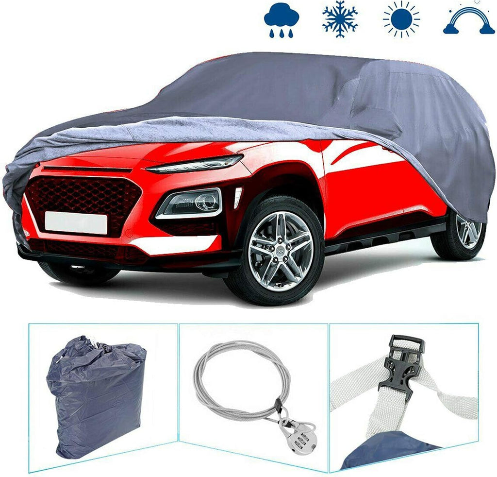 Blue Waterproof Car SUV Cover Pack of 2 U159018