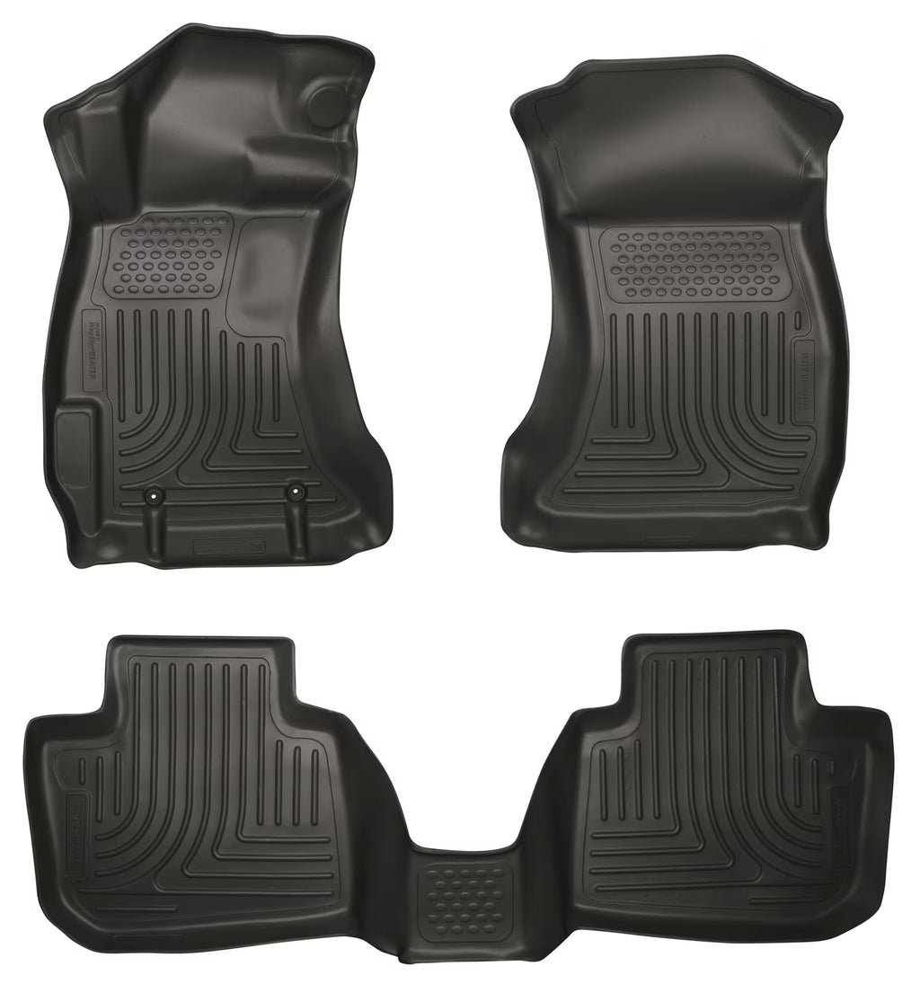 Black Front & 2nd Seat Floor Liners Y70386