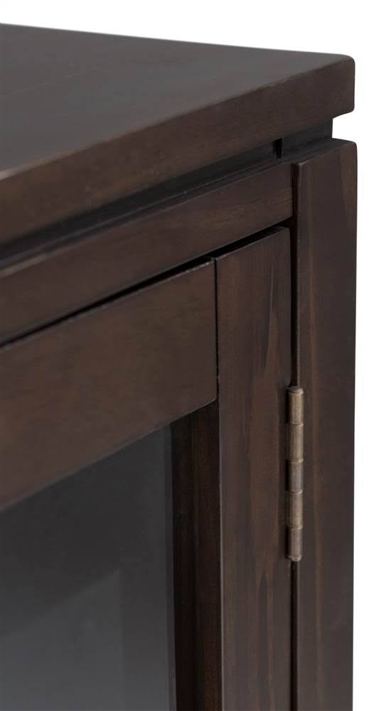 Coffee Brown Low Storage Cabinet T65524