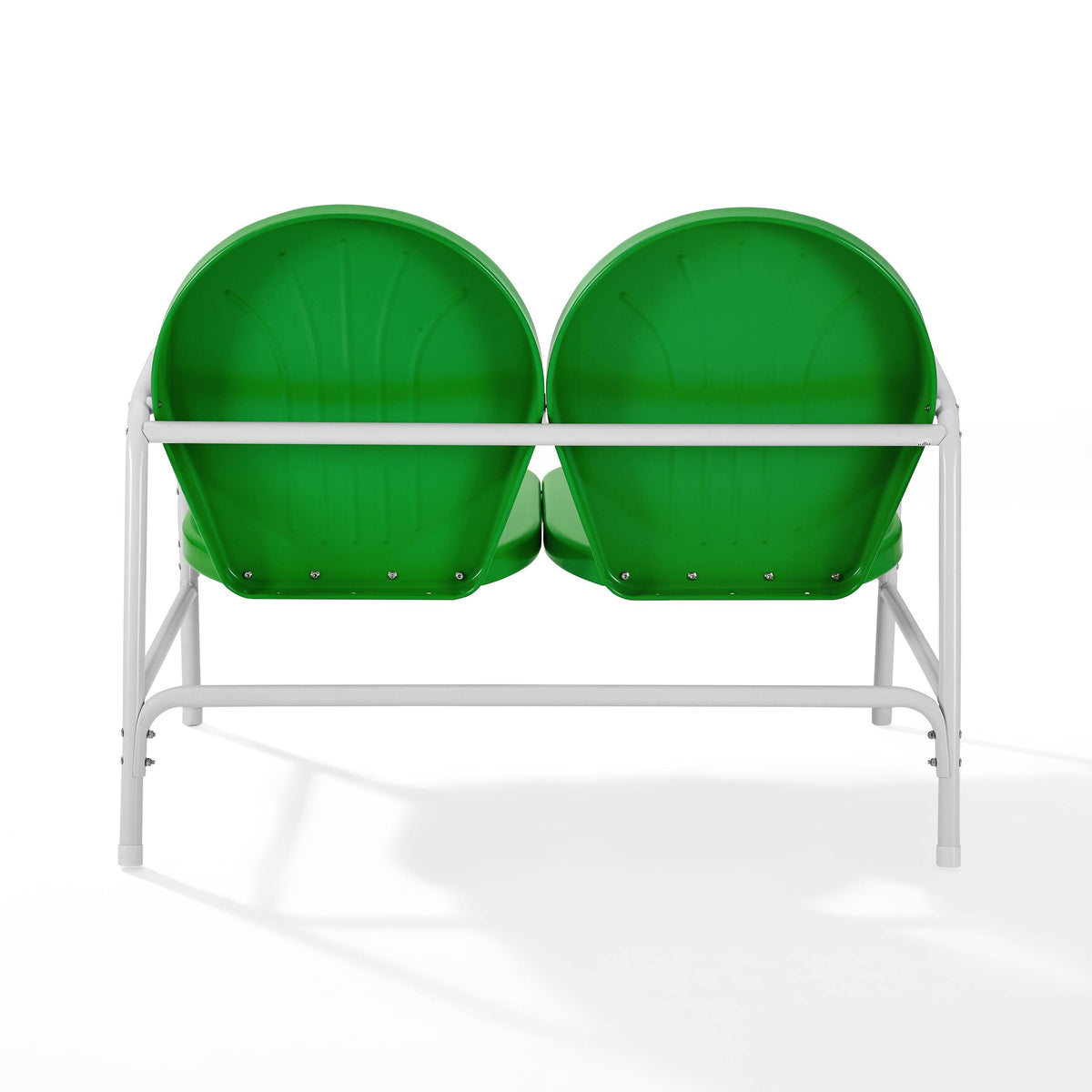 Grasshopper Green Metal Loveseat Z495811