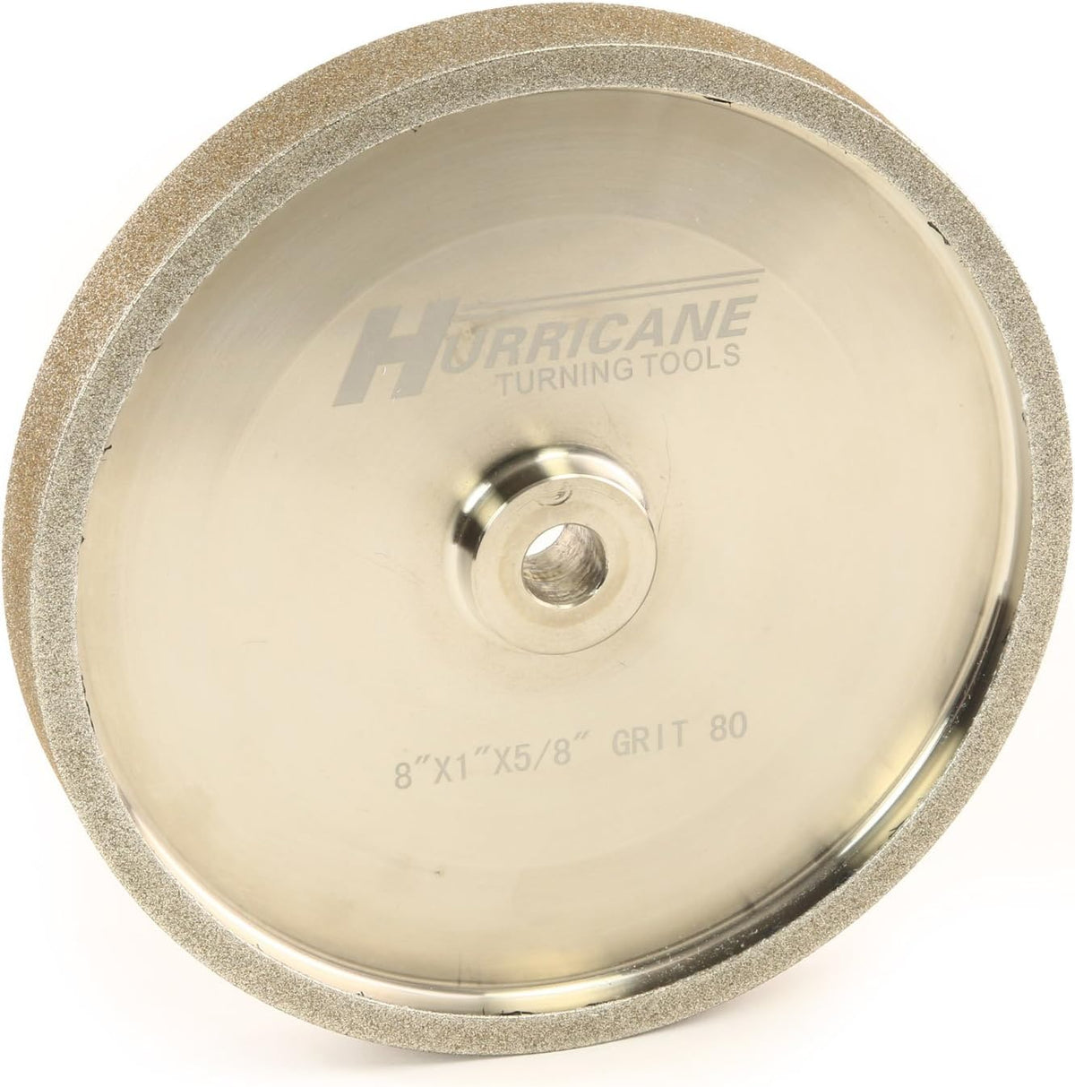 8 CBN Grinding Wheel, 80 Grit, 1.5 Wide, 5/8 Bore C7826