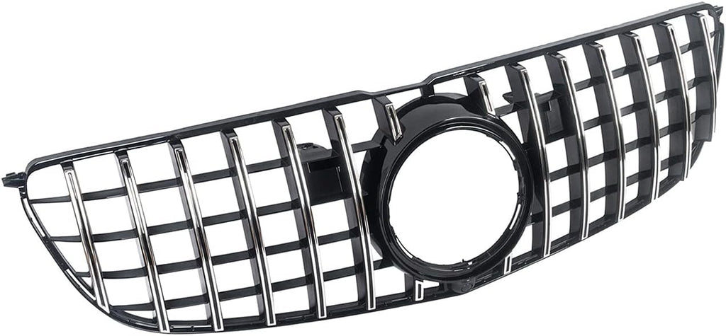Chrome Black Front Grille Grill D952574