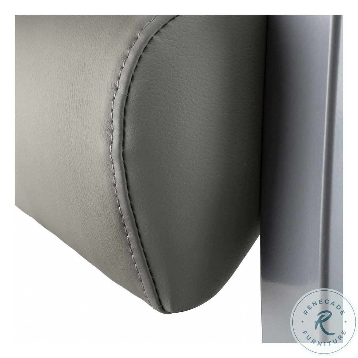 Medium Gray Waiting Room Loveseat X638